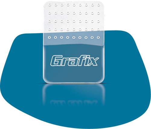 GRAFIX CORE on blue blob