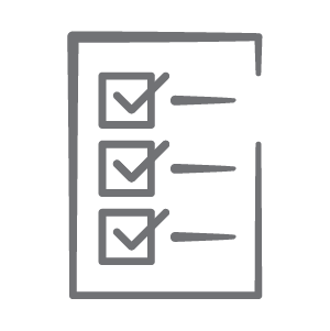 checkmarks on list icon